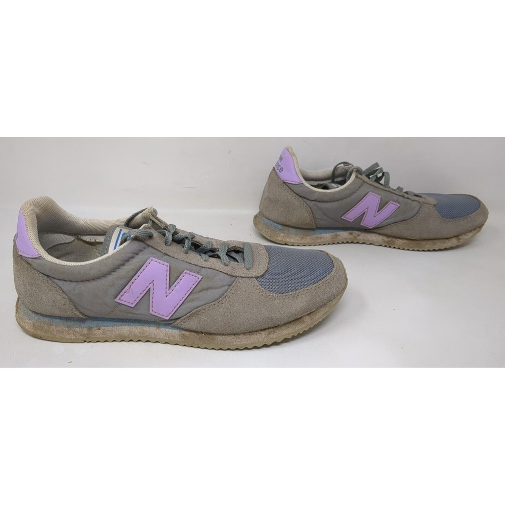 New Balance 220 WL220AD Gray Purple Trainers Running Sneakers shoes Women's 8 B